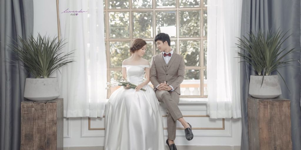 Chụp ảnh cưới Hàn Quốc ở Đà Nẵng tại studio mang lại rất nhiều ưu điểm cho các cặp đôi