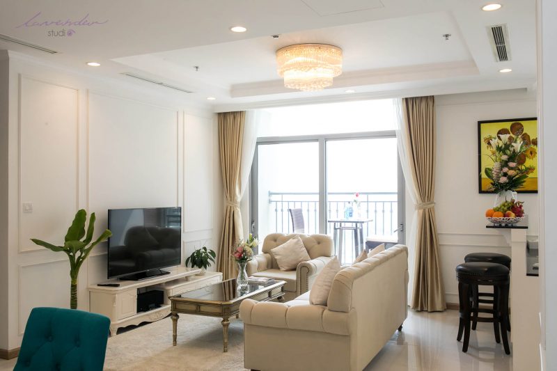 chụp hình căn hộ mẫu ở Sài Gòn