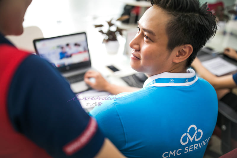 dịch vụ chụp ảnh công ty cho CMC Service