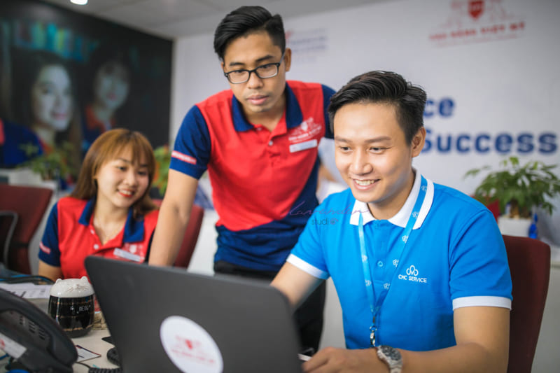 dịch vụ chụp ảnh công ty cho CMC Service