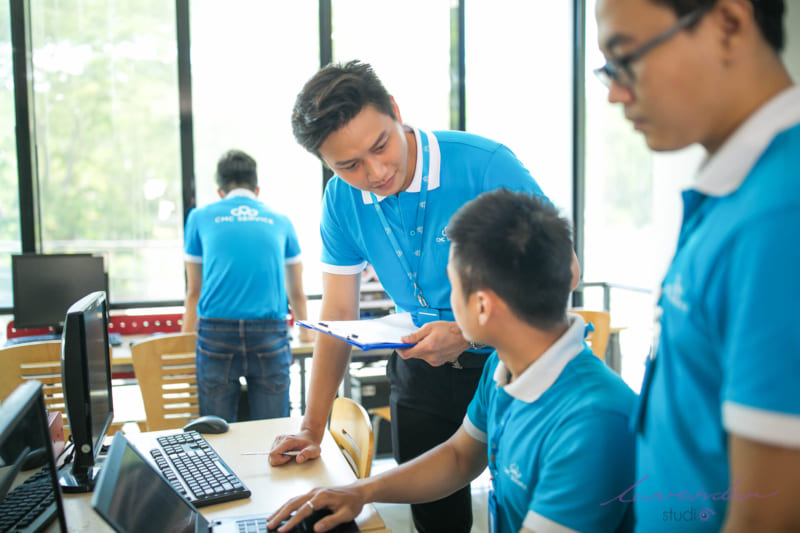 dịch vụ chụp ảnh công ty cho CMC Service