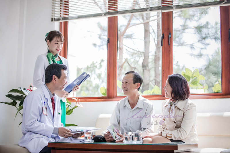 chụp hình profile bệnh viện